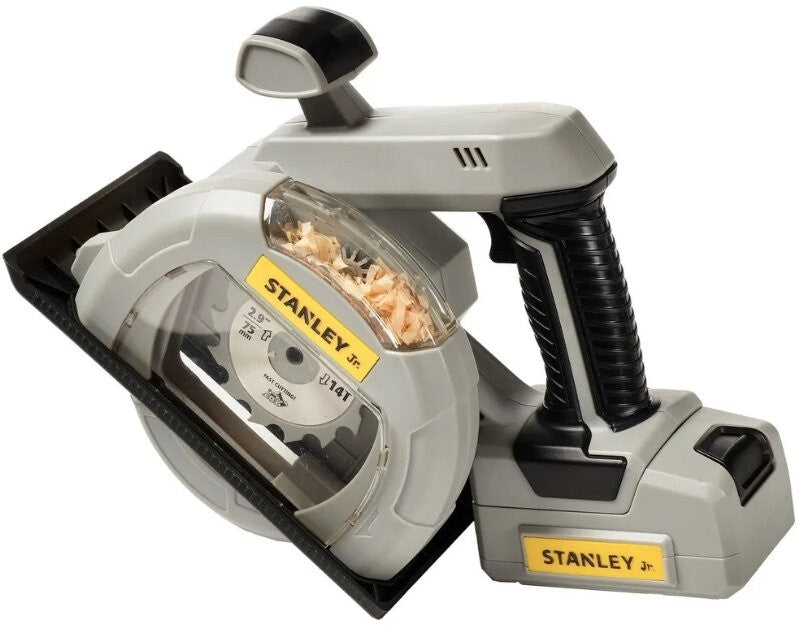 Stanley Jr. 18-Piece Role Play Toy Battery Power Tool Set Sound & Light for Kids