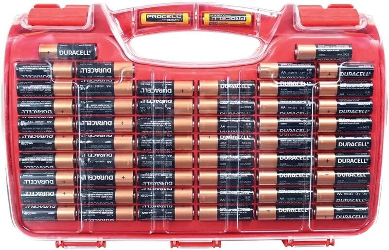 Battery Daddy Battery Organiser Up To 174 Batteries Holds Storage Case w/ Tester
