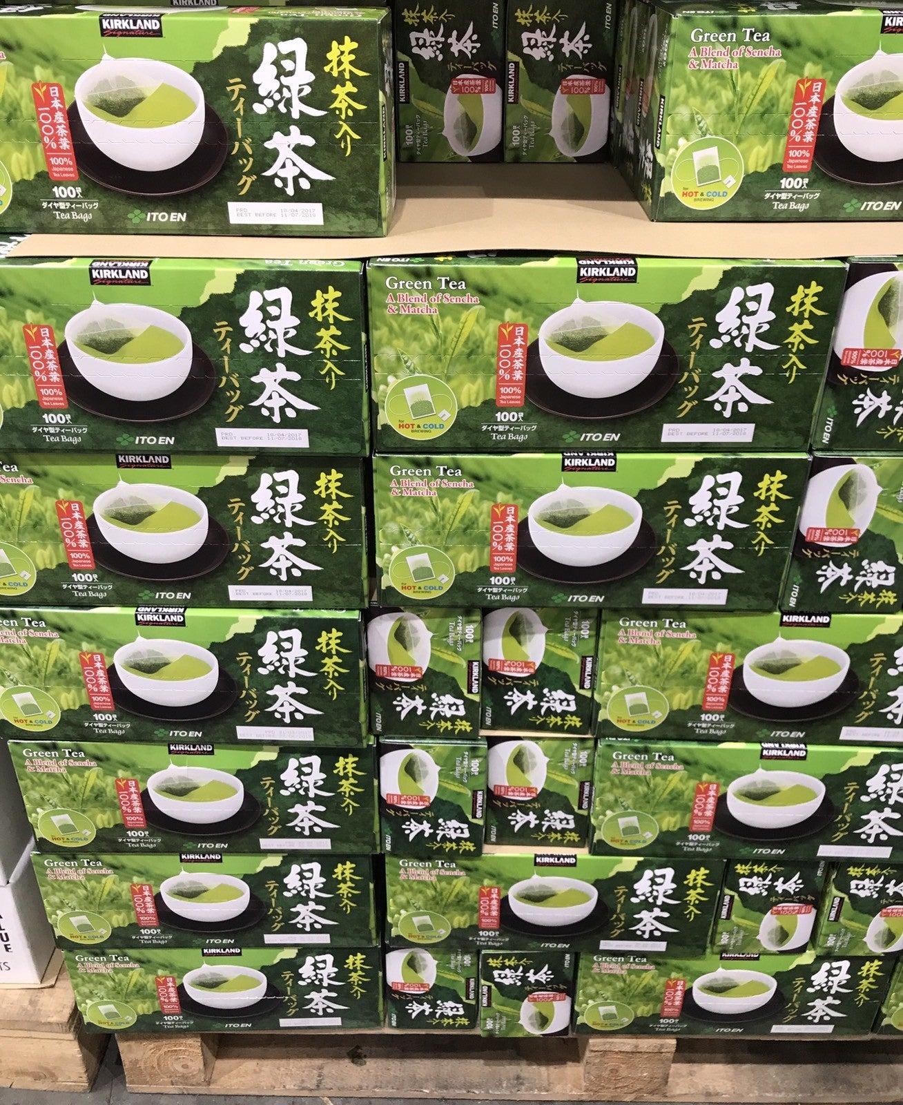 100% Japanese Itoen Green Tea Bag Sencha Matcha Blend 100 Box Product Of Japan
