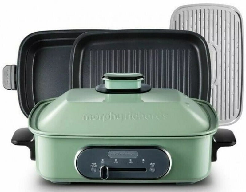 Morphy Richards 2.5L 1400W Electric Slow Cooker/Grill/Steam Multifunction Pot