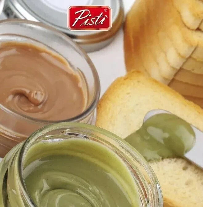 Pisti Premium Italian Pistachio Bread Spread 600g Gourmet Pistachio Cream Paste