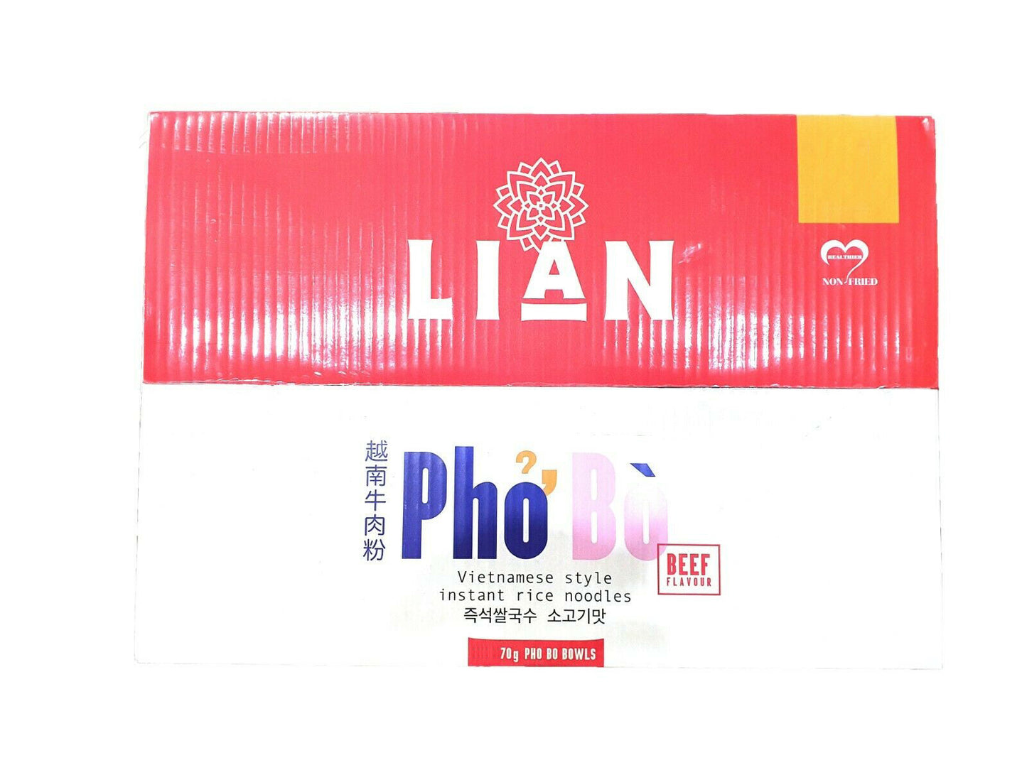 Lian Pho Bo Beef Flavour Vietnamese Style Instant Rice Noodles 70 gram / Bowl