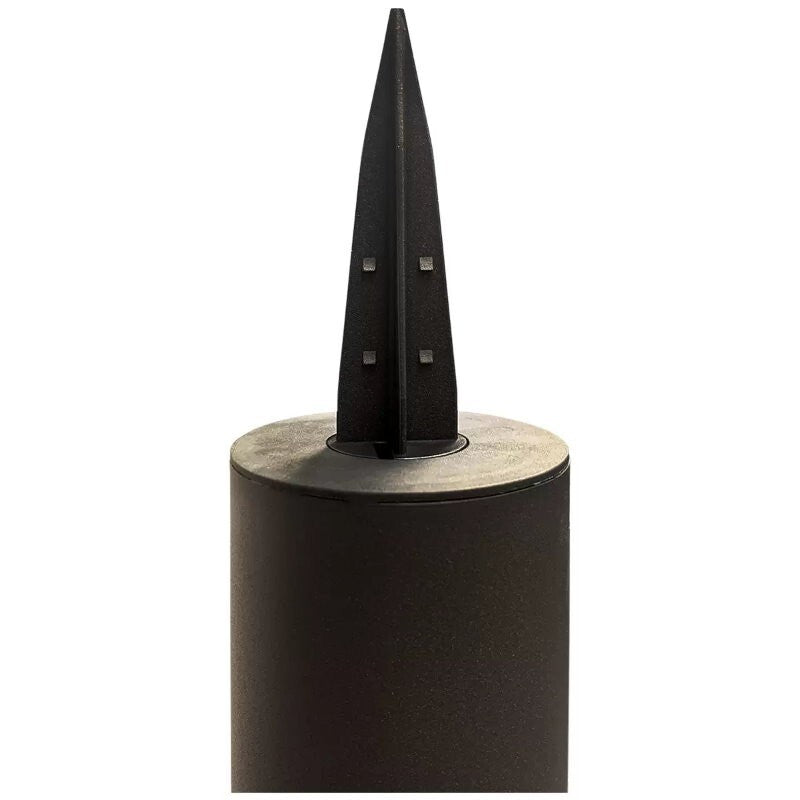 GTX Naturally Solar 2-Pack 20 Lumen Metal Solar Bollard LED Pathway Lights 56cm