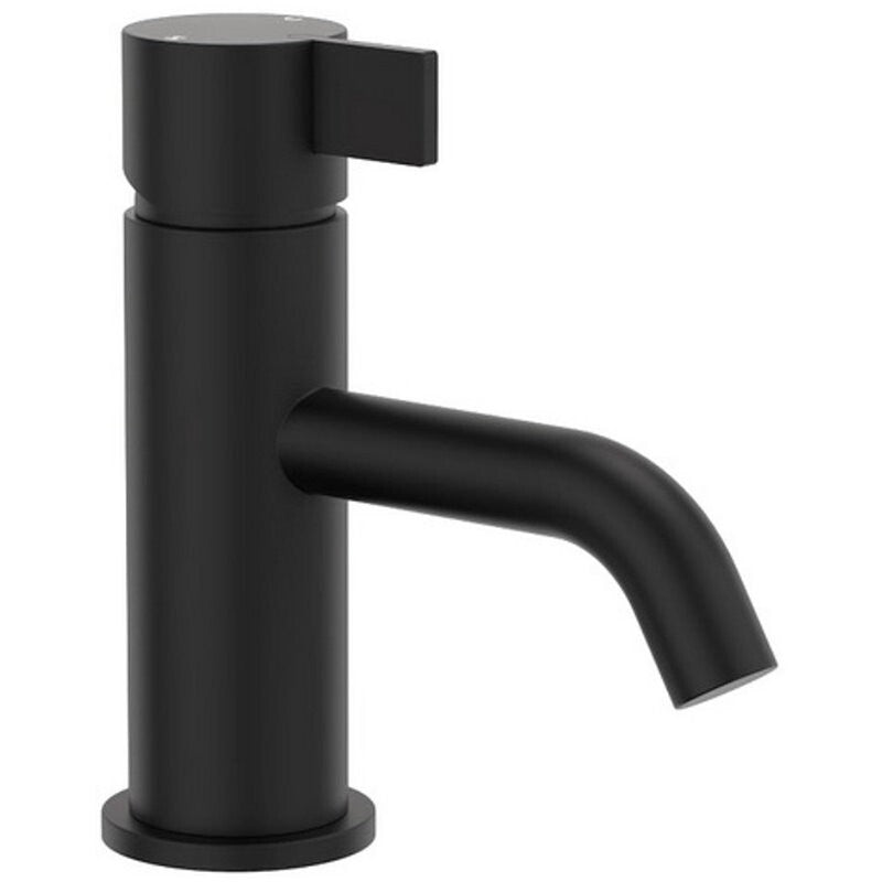 Clark CL10007.B5ACTO Round Blade Basin Mixer Matte Black WELS 5 Star 6L/min
