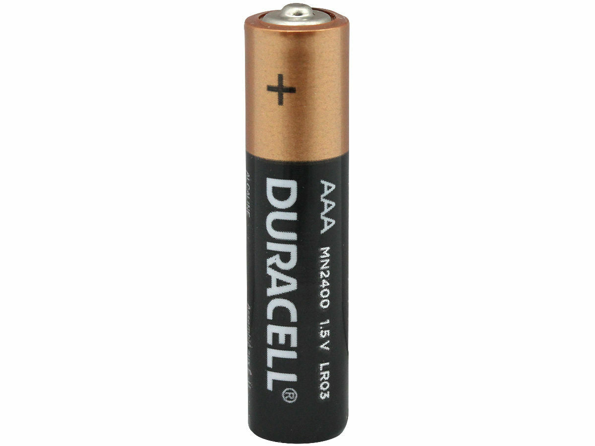 Duracell AAA 1.5V Alkaline Batteries 30 Pack Coppertop for Toys RC TV Remote