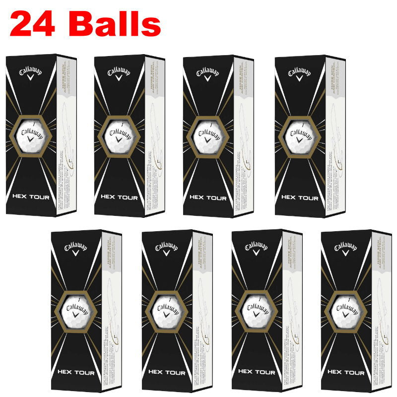 Callaway Hex Tour Soft Golf Balls - Longer off the tee, More Spin