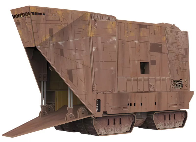 Star Wars Mandalorian Paper Model Kits Razor Crest & Sandcrawler Set 3D Puzzle