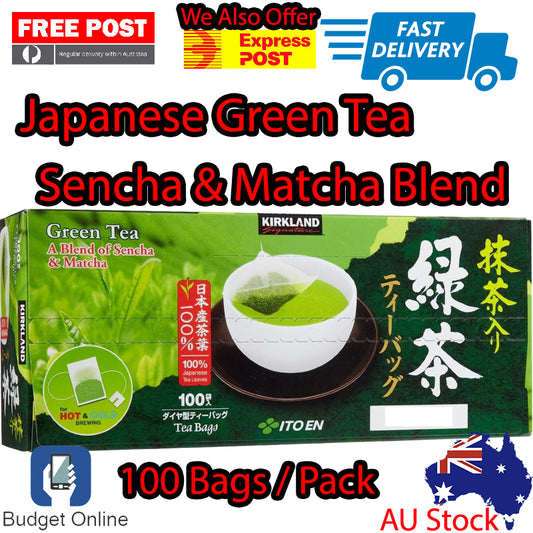 100% Japanese Itoen Green Tea Bag Sencha Matcha Blend 100 Box Product Of Japan