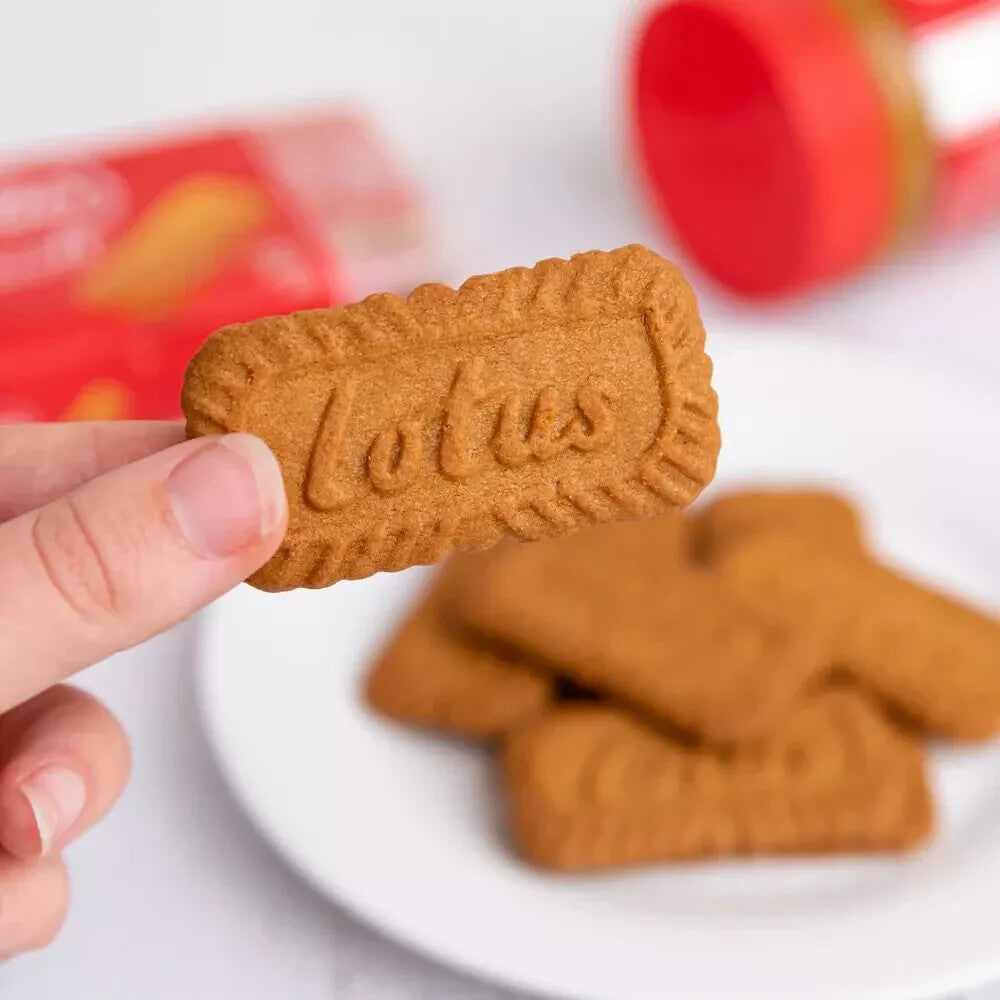 1Kg Lotus Biscoff Caramelised Biscuit Tea Break School Lunch Coffee Snack 4x250g