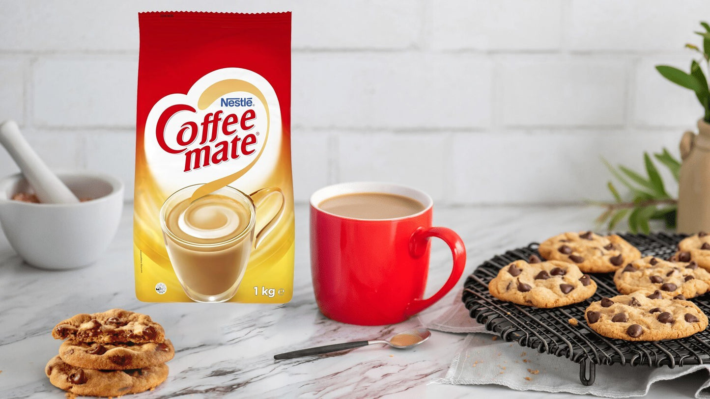2 x 1kg Nestlé Coffee-Mate Original Coffee Creamer Powder Bulk Coffee Whitener