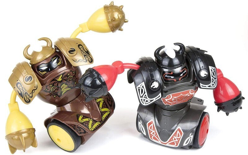 SilverLit YCOO 2-Pack Robo Kombat: Viking RC Battle Fighting Robot w/ Sound