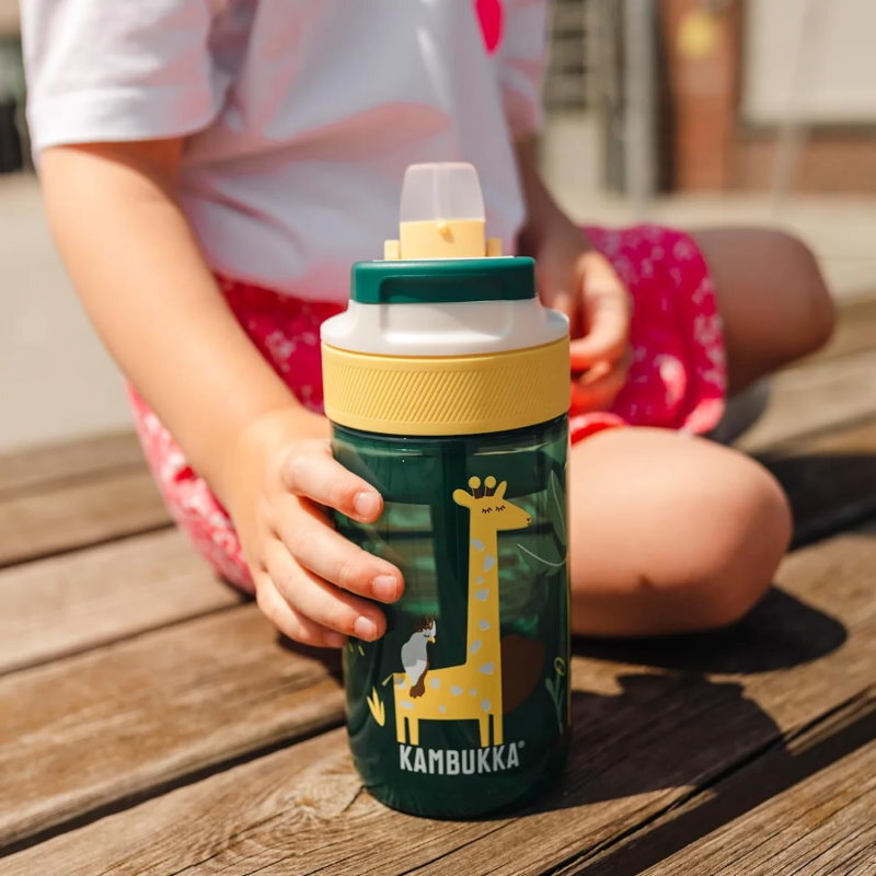 Kambukka 3-Pack Lagoon 400mL Kids Water Bottles Leakproof, Shockproof, BPA Free