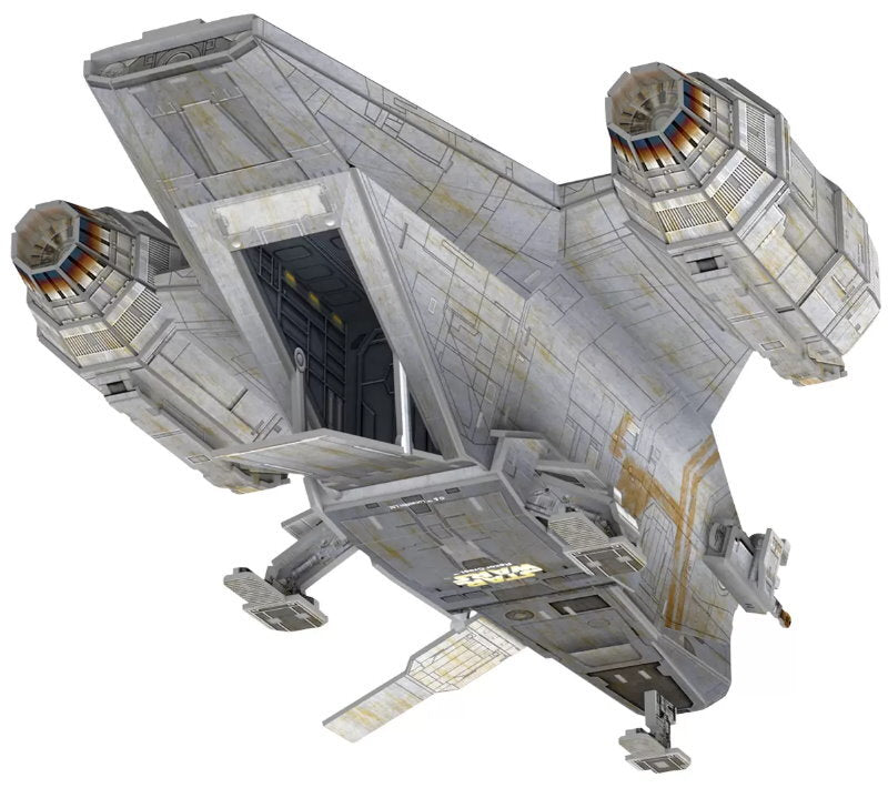 Star Wars Mandalorian Paper Model Kits Razor Crest & Sandcrawler Set 3D Puzzle
