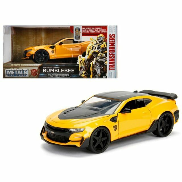 2016 Chevy Camaro Transformer The Last Knitght Bumblebee Kids Model Toy Car 1:32