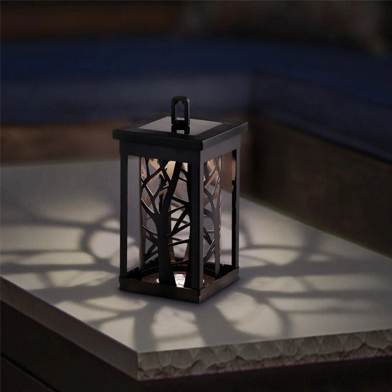 Naturally Solar GTX 2-Pack Shepherds Hook Landscape Light IP65 Auto On/Off