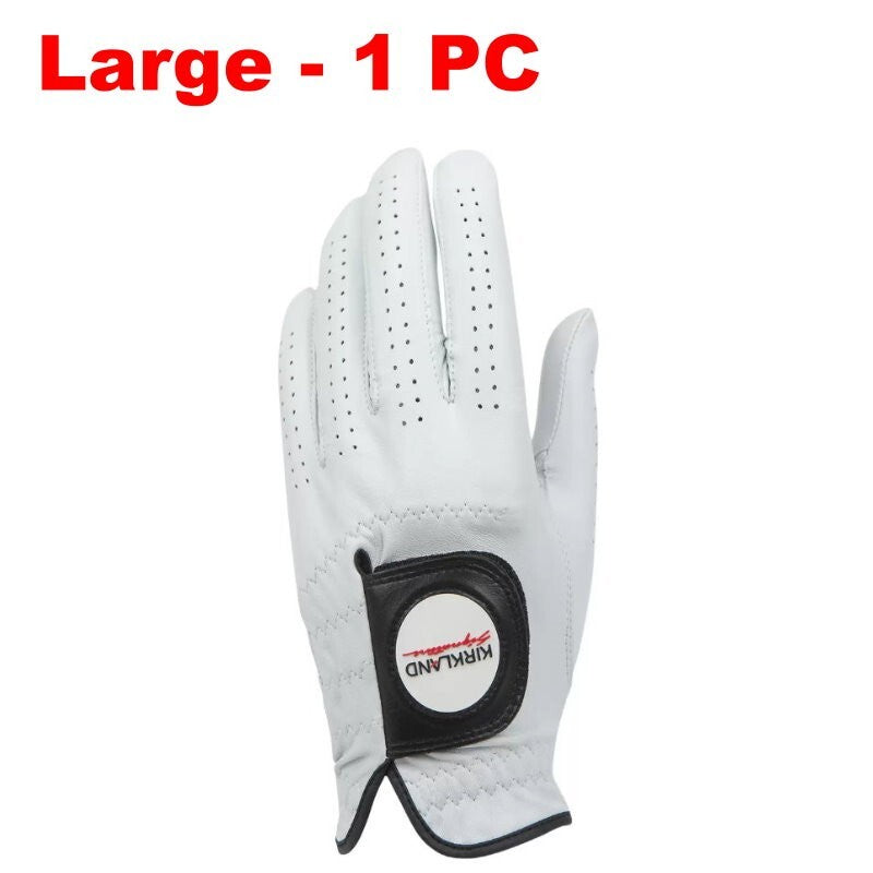 Kirkland Signature Cabretta Leather Golf Gloves Left Hand for Right Hand Golfer