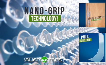 Alien Tape Nano Double Sided Tape Multipurpose Removable Adhesive Hold 7.94kg