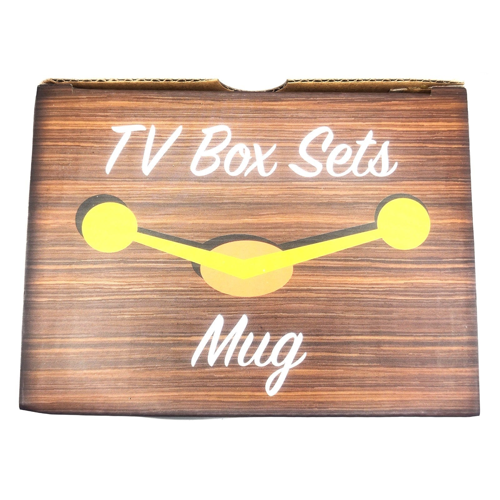 TV Box Sets Novelty Mug Ceramic Coffee Tea Cup Kris Kringle Gift For TV Lovers
