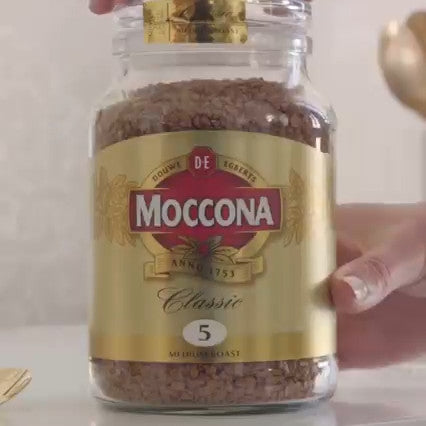 Moccona Freeze Dried Office Instant Coffee Classic Medium Roast 400g Glass Jar