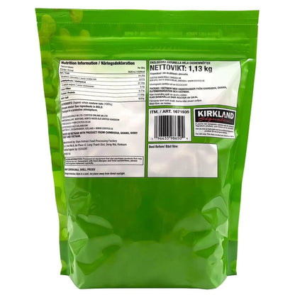 Organic Unsalted Unroasted Whole Cashews Vegan Kids School Lunch Snack 1.13Kg
