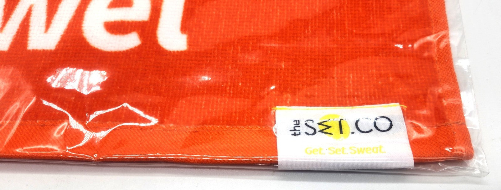 The Set Co Motivational Gym Face Towel Don't Throw in the Towel 100% Cotton Wipe