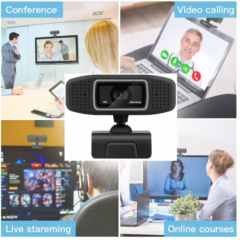 Pro Stream Webcam Internet WEB Camera 1440P or 1080P or 720P , Plug and Play