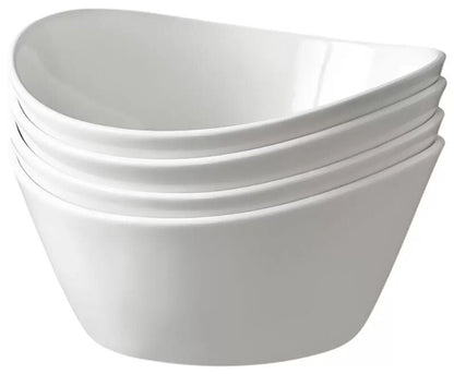 Over & Back 4 Piece Porcelain Serving Bowls Set 1.2L Oven & Dishwasher Safe