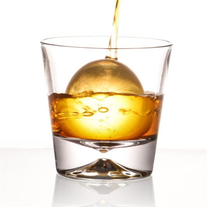 Ankway 6 Balls 65mm (2.5") Silicone Ice Cube Tray Sphere Ice Ball Maker Mold