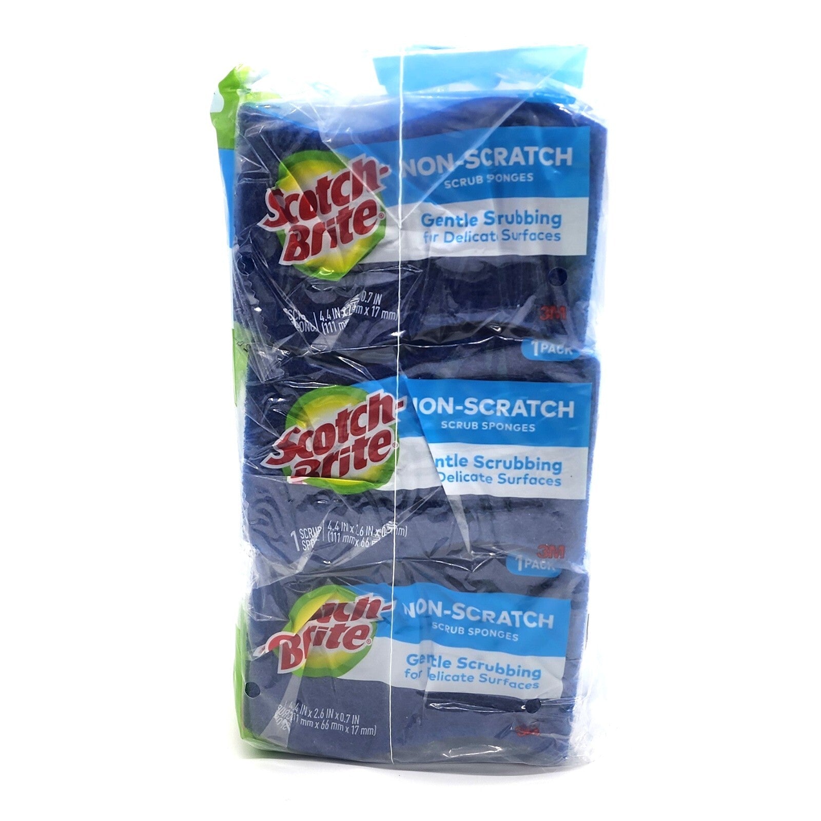 3M Scotch Brite Kitchen Heavy Duty Non-Scratch Scrub Mix Scourer Sponge Cleaner