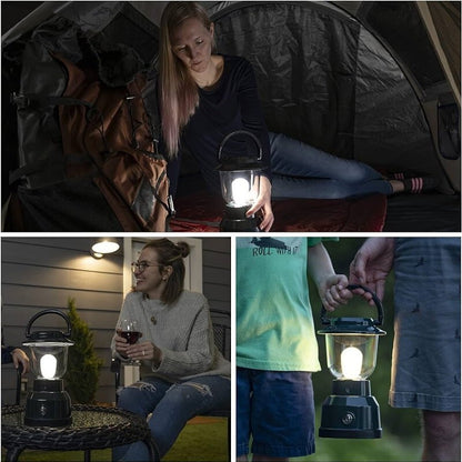 GE Enbrighten IPX4 Water-Resistant Impact-Resistant Dimmable LED Camping Lantern