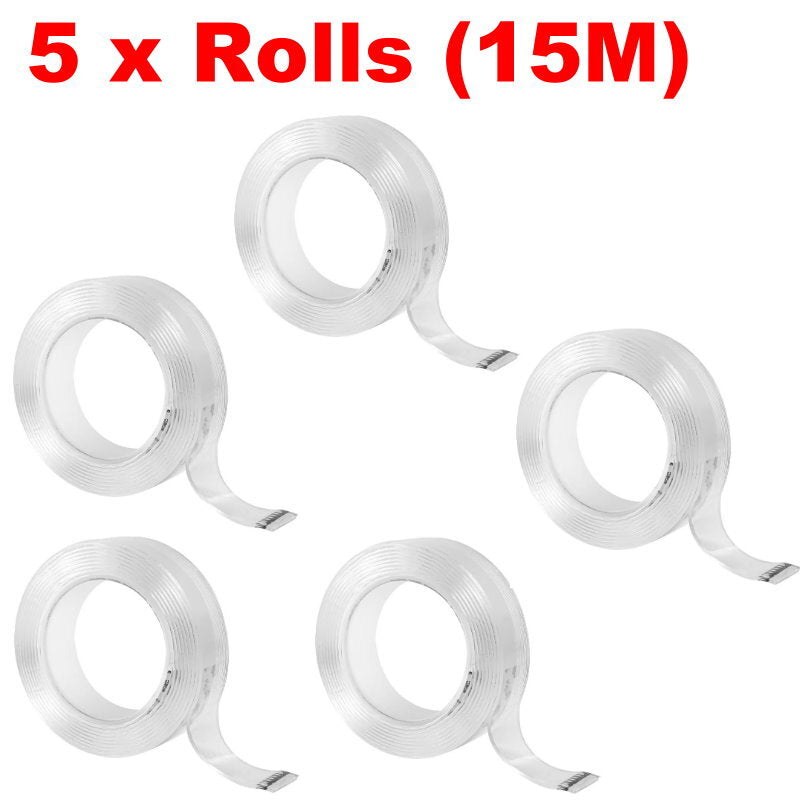 Alien Tape Nano Double Sided Tape Multipurpose Removable Adhesive Hold 7.94kg