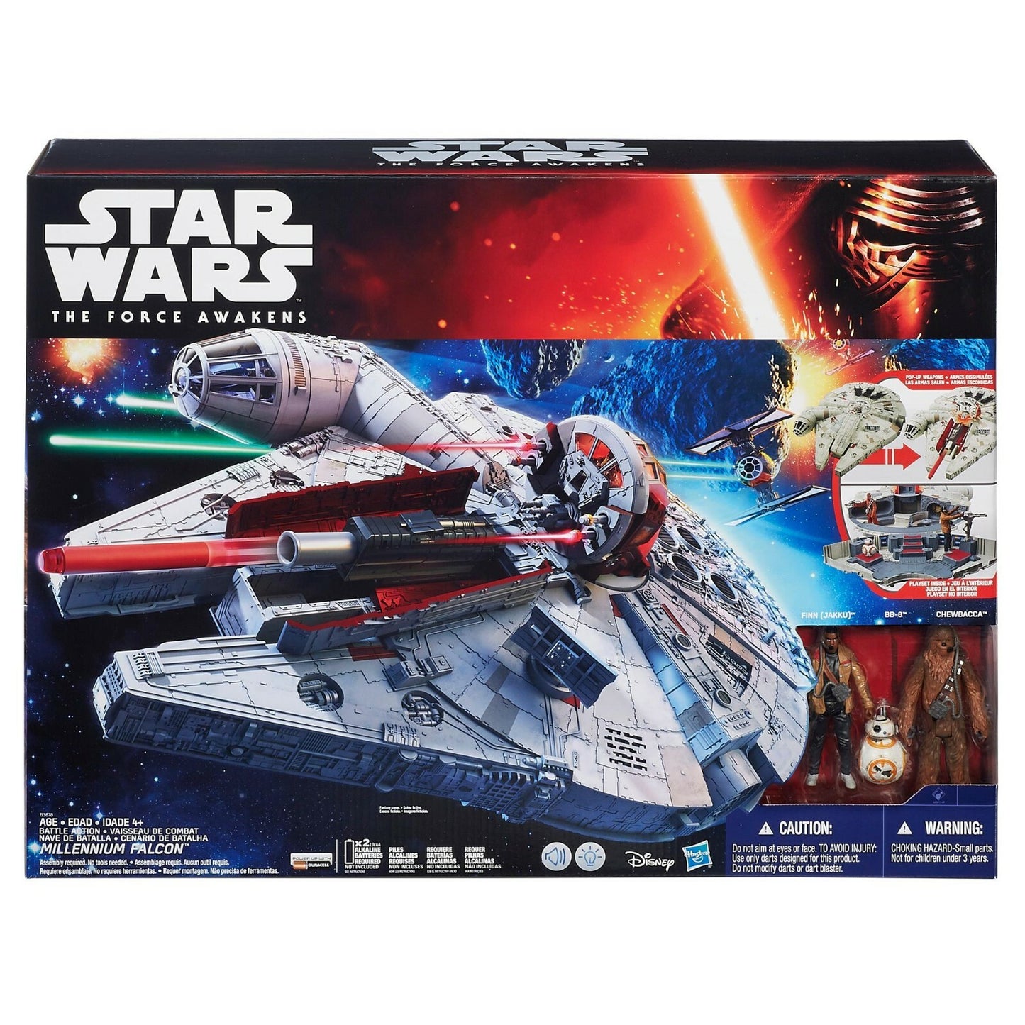NEW Star Wars The Force Awakens Battle Action Millennium Falcon
