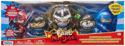 Funrise Fart Ninjas 5 Pack - Flatulence Fighters or Farty Pack - with Fart Sound