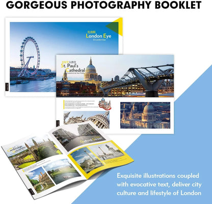National Geographic London Tower Bridge 3D Puzzle Architectural Model With Book