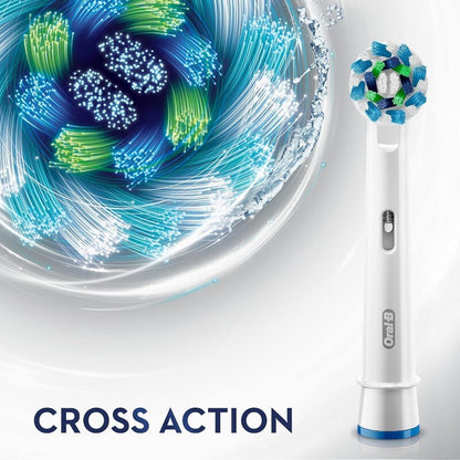 Oral-B CROSS ACTION Replacement Electric Toothbrush Heads Refills Brush Heads