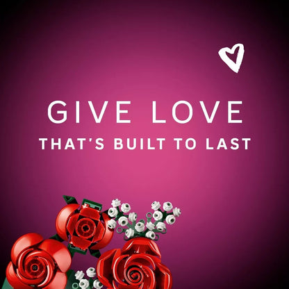LEGO Art LOVE & Bouquet Roses Display Set 31214 10328 Home Decor Valentine Gift