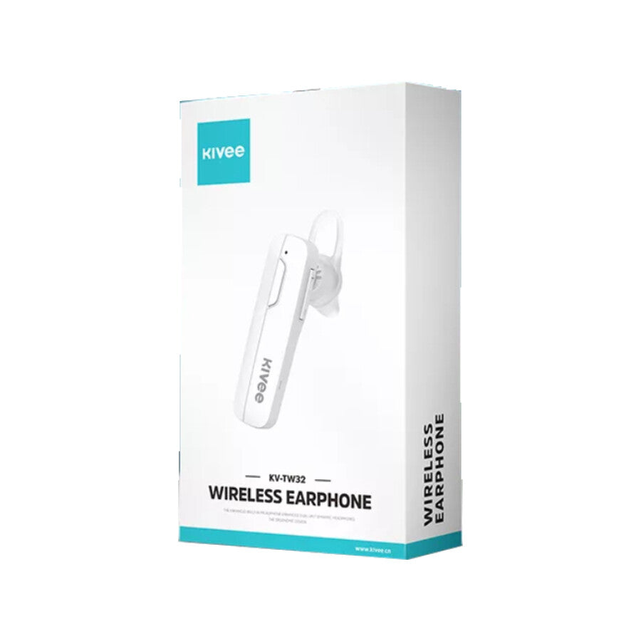 KIVEE TW32 Mini TWS Bluetooth Earphone Single Ear Handsfree with Mic for Driving