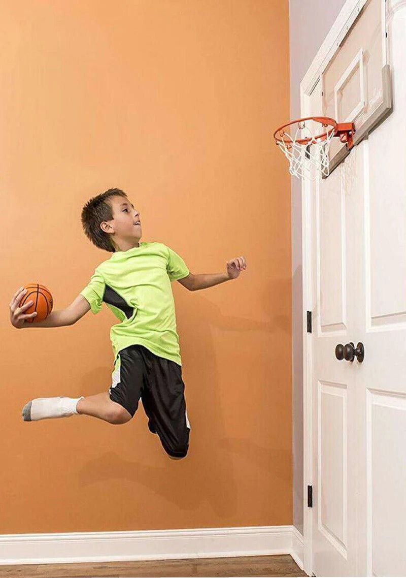 Spalding Arena Slam Pro Over-The-Door Hoop Basketball Hoop for Kid