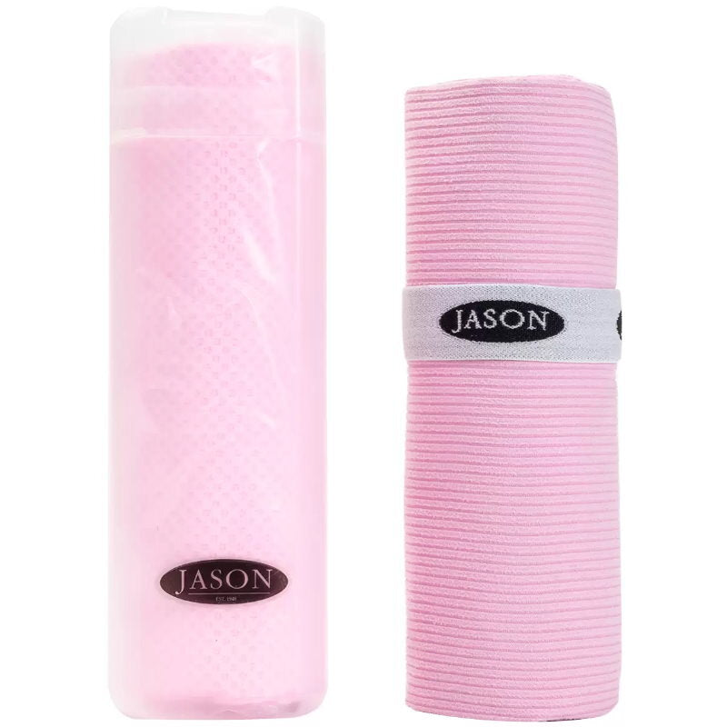 2 Pack Jason Gym Towel Set - Instant Cooling Towel & Ribbed Drying Towel