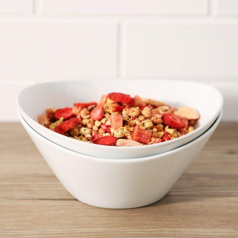 Over & Back 4 Piece Porcelain Serving Bowls Set 1.2L Oven & Dishwasher Safe