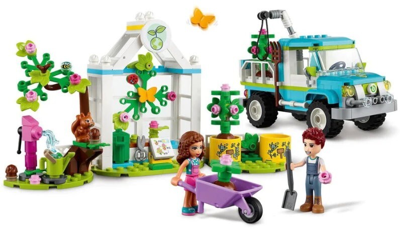 LEGO FRIENDS 41707 Tree-Planting Vehicle - Kids Building and Construction Toy