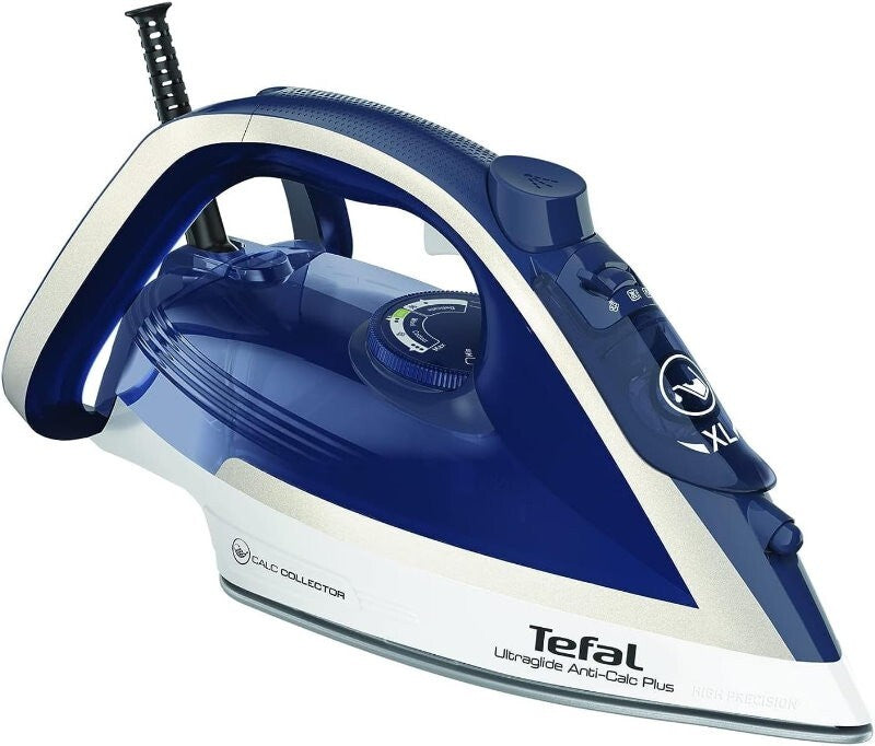 TEFAL Ultraglide Plus 2400W Powerful Steam Iron 270 ml, Sanitize and Refresh