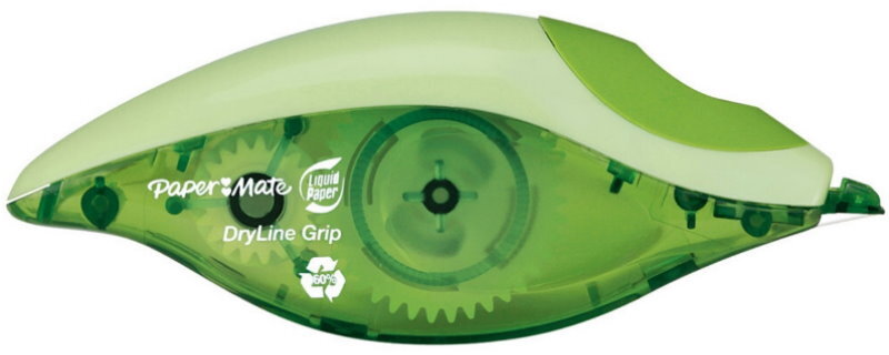 Paper Mate Liquid Paper DryLine Grip Correction Tape 5mm x 8.5m Swivel Tip