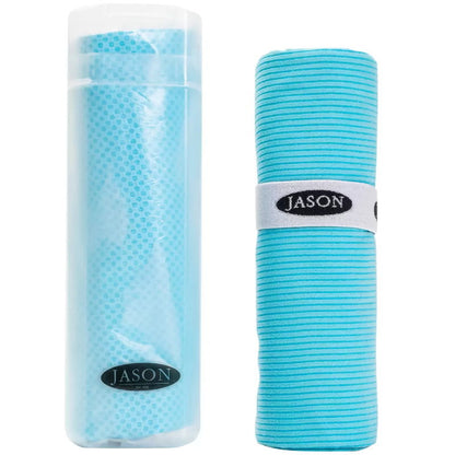 2 Pack Jason Gym Towel Set - Instant Cooling Towel & Ribbed Drying Towel