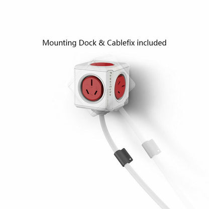 Allocacoc 5-Outlet/4-Outlet 1.5m/3m or 2x USB Original Extended PowerCube