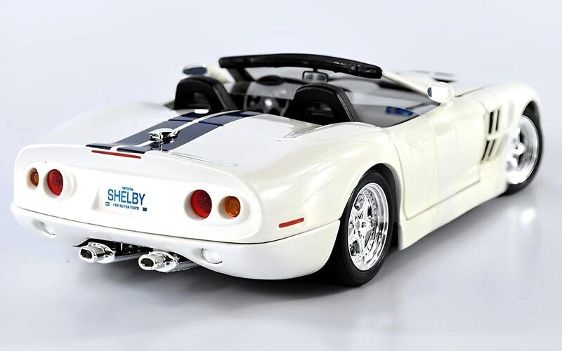 Maisto 1:18 Scale 1999 Special Edition Shelby Series One White Die Cast Car