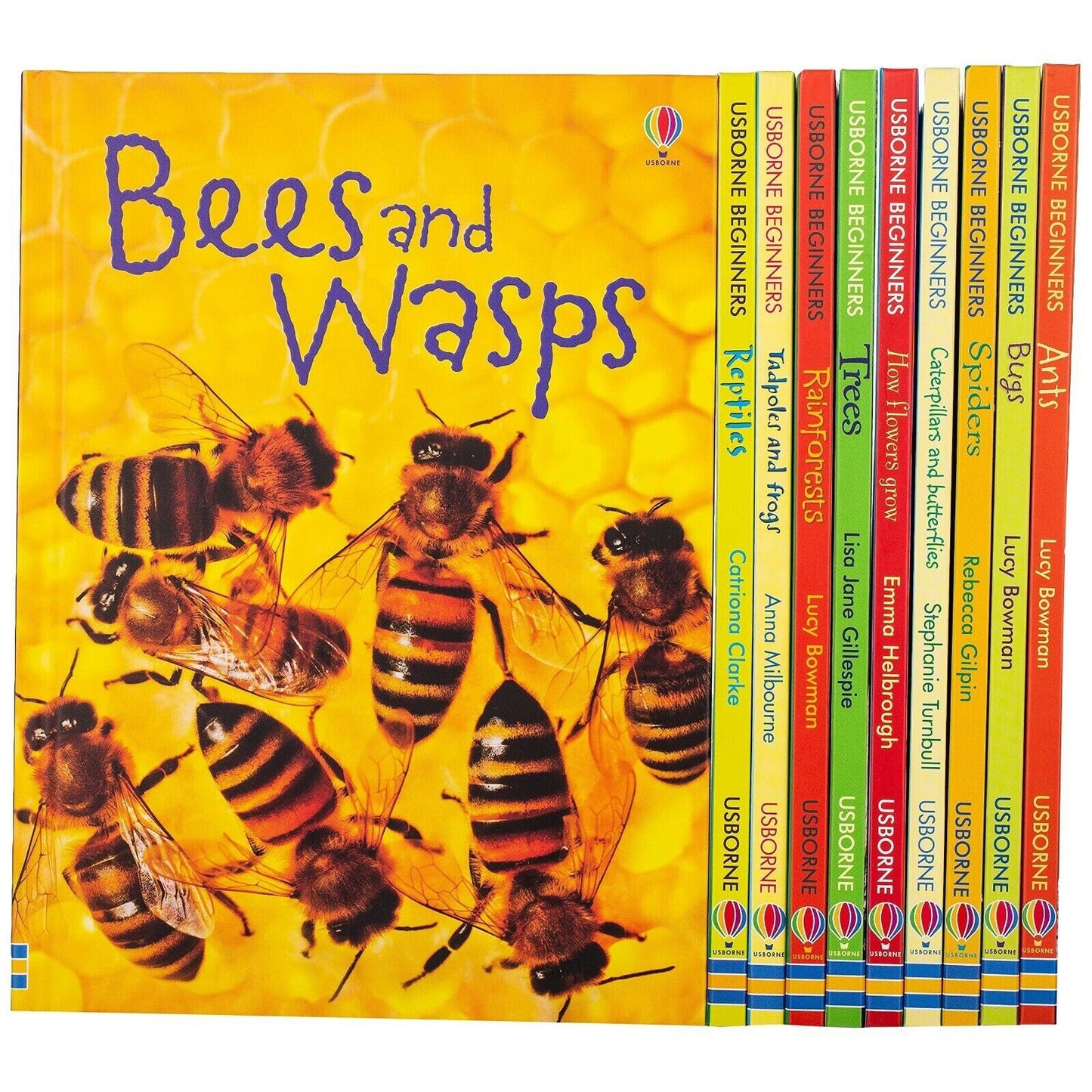 Usborne Beginners Nature 10 Books Collection Set Children Educational Book Gift
