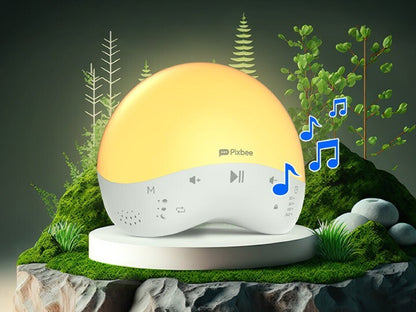 Pixbee Resti Smart Sleep Helper with Light & Sound - Sleep Smart Nursery Light