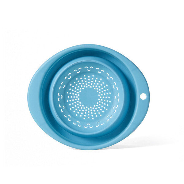 Collapsible Kitchen Strainer - Foldable Portable Fruit & Vegetable Colander Wash