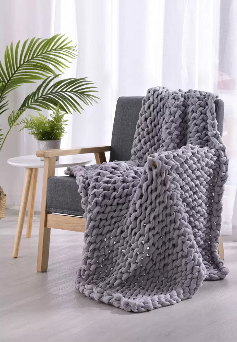 Onkaparinga Revita Sleep Hand-Knitted Weighted Blanket 6kg - Relax, Sleep Deeper